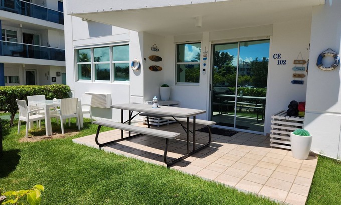 Mediania Alta Apartment | Ocean View Garden Costa Mar: Rated 10/10 with Pool & Spa