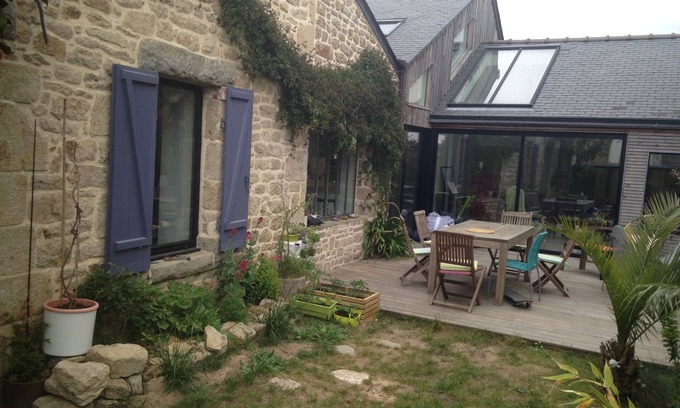 Plouharnel House | Ocean View House: Wheelchair Accessible with Kitchen & Comfort