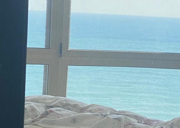 Netanya Apartment | Ocean View Retreat in Netanya with Pool and Pet-Friendly Stays