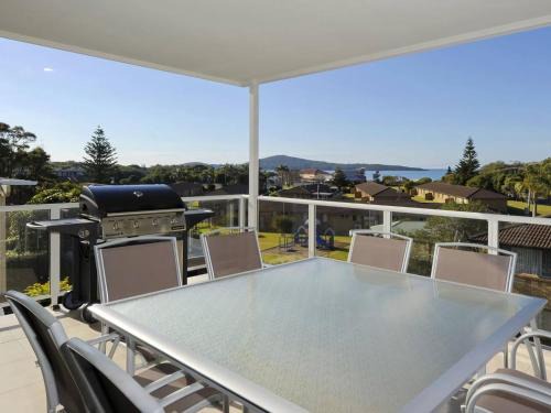 Fingal Bay House | Ocean View Oasis: Family-Friendly Retreat at Fingal Bay