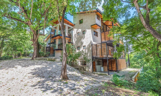 Nosara Villa | Oceanview Villa Steps from Playa Guiones with Private Pool