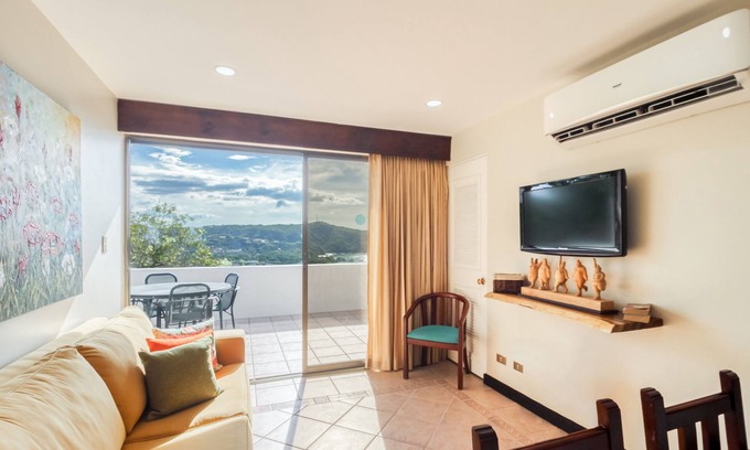 Playa Hermosa Villa | Ocean View Villa: Relaxing Terrace, Pool & Beach Access