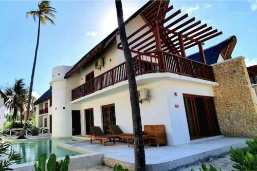 Dongwe Villa | Relax at Ocean View Villa with Pool in Zanzibar