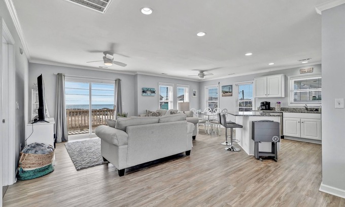 North Topsail Beach House | Stunning Oceanfront Oasis with Private Pool & Top Reviews