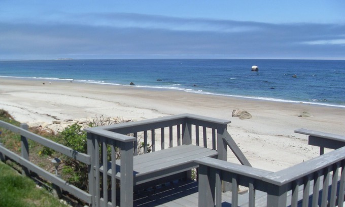 Plymouth Cottage | Beachfront Escape: Ocean Views at White Horse Beach, MA