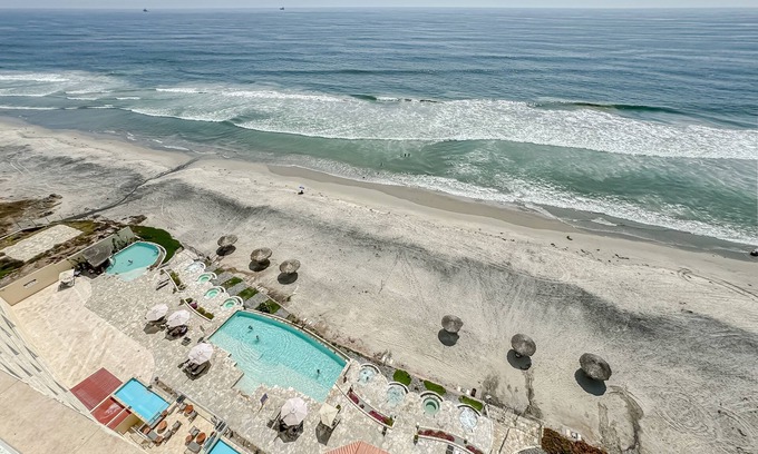 Rosarito Condo | Ocean Views-Mar y Sol Condo-Beach Access-Rosarito