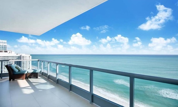 North Beach Apartment | Relaxing Oceanfront Escape with Pool and Hot Tub in Florida