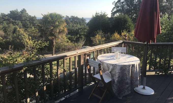 Marin County House | Oceanfront Retreat with Private Parking and Spa Amenities