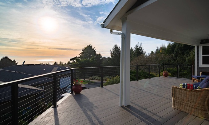 Tolovana Park House | Pet-Friendly Retreat with Ocean Views and Large Deck