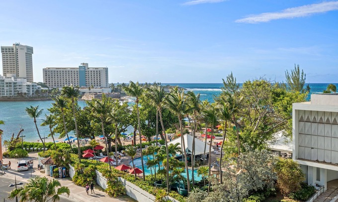 Condado Apartment | Top-Rated San Juan Condado Beachfront Apartment with Ocean View