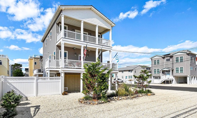 Holgate House | Beachside Serenity: Unmatched Ocean Views Steps from the Shore