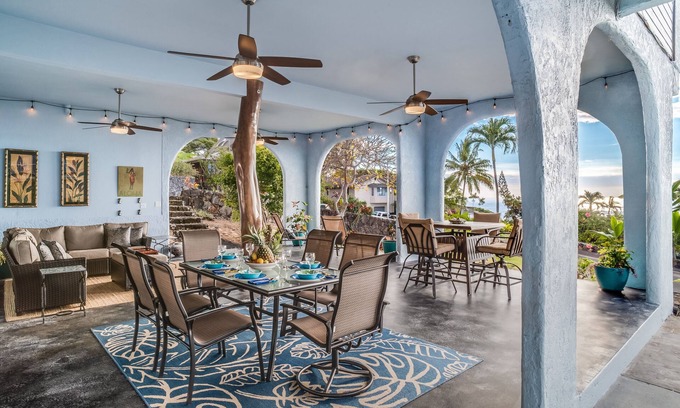 Kahaluu-Keauhou House | Oceanfront Paradise: 2 Bedroom with Stunning Ocean Views