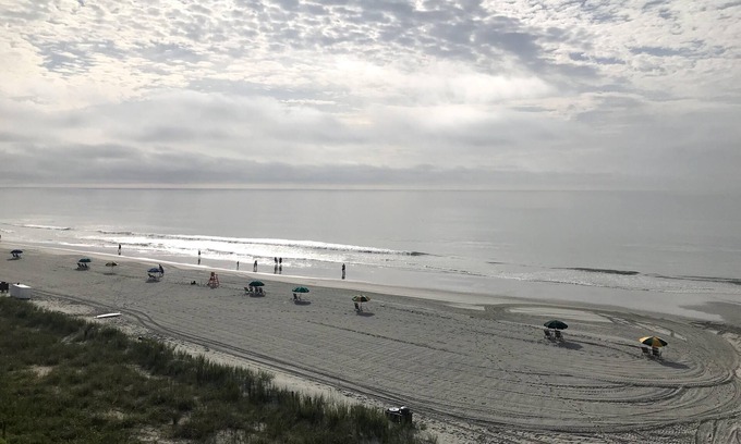 Surfside Beach Condo | Oceanfront Condo with Elevator, Incredible Views & Pool