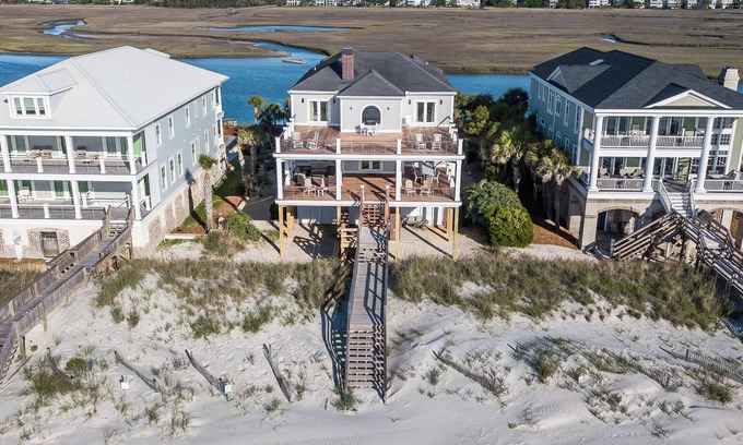 Pawleys Island House | Oceanfront Beach Home with Pool Access on Litchfield Peninsula