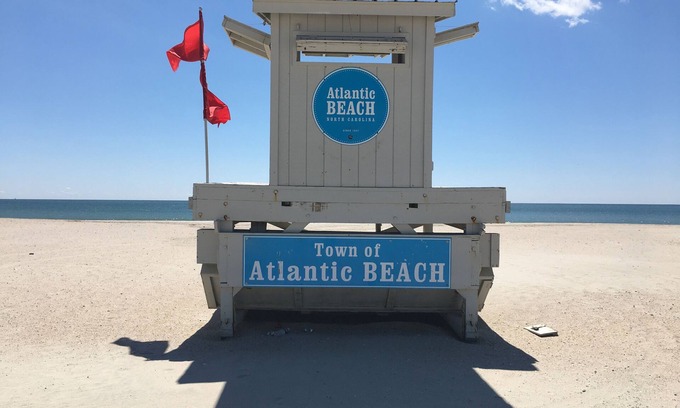 Atlantic Beach Apartment | Beachfront Oasis: Private Access, Pool & Top-Rated Comfort