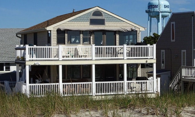 Ship Bottom House | Oceanfront Pet-Friendly Duplex with Spa in Ship Bottom, NJ