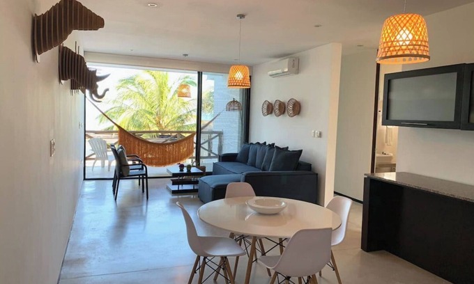San Crisanto Apartment | Oceanfront Retreat with Pool and Pet-Friendly Amenities