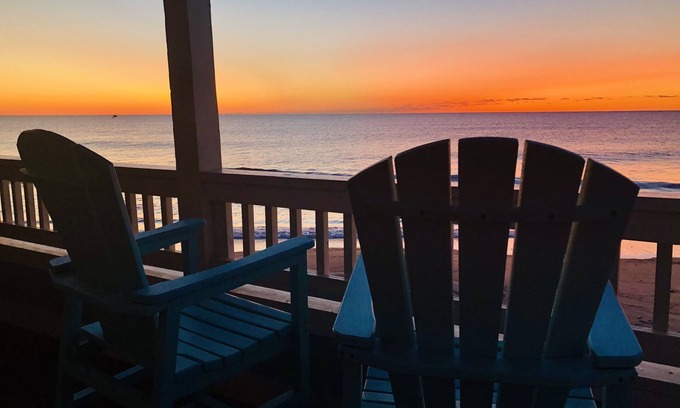 Kure Beach Condo | Oceanfront Condo with Pool and Ocean View - 10/10 Rated