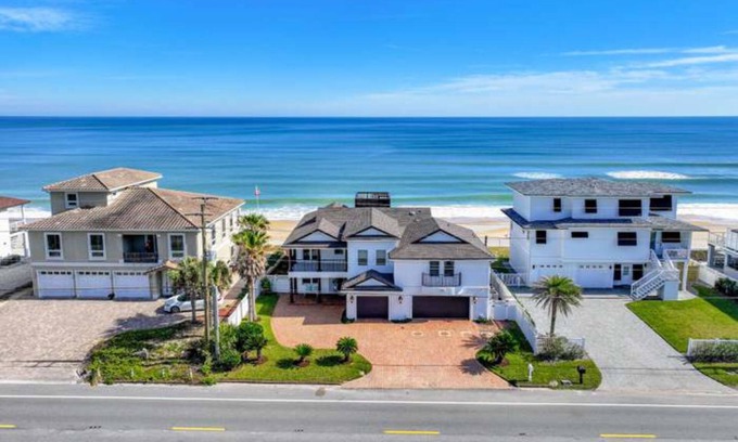 South Ponte Vedra Beach House | Oceanfront Beach Home in St. Augustine with Pool & Spa