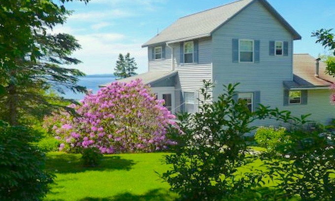 Castine House | Oceanfront Retreat with Pool & Ocean View in Castine, Maine