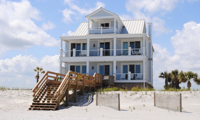 Pawleys Island House | Oceanfront Retreat with Pool Access on Litchfield Peninsula