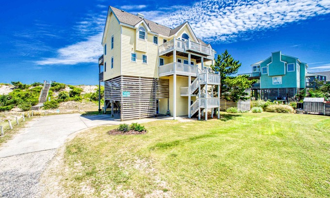 Avon House | Oceanfront Retreat with Private Pool, Hot Tub & Sunrise Views