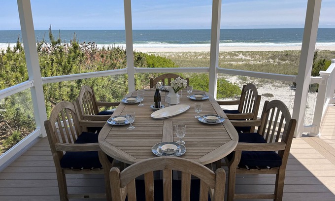 Loveladies House | Idyllic Oceanfront 'Magic Island' Beach House with Views