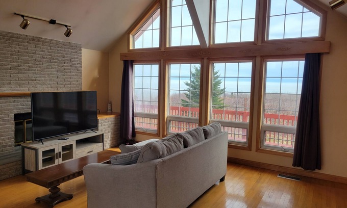 Saint John County House | Oceanfront Retreat with Million Dollar Views and Hot Tub