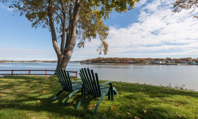 Buzzards Bay House | Oceanfront Beach House on Buzzards Bay with Spa & Kitchen