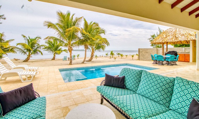 Placencia House | Oceanfront Retreat with Private Pool and Ocean Views