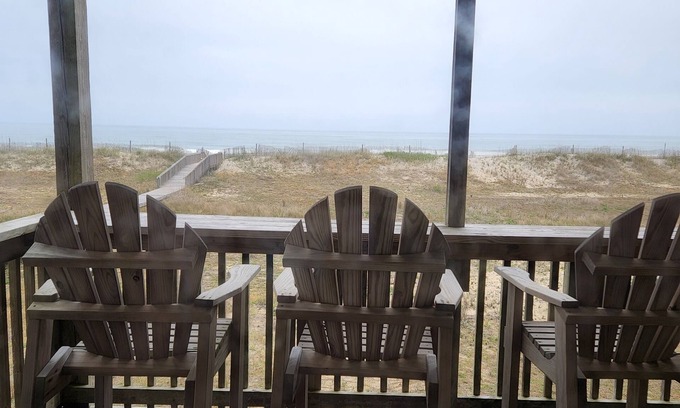 Rodanthe Condo | Beachfront OBX Condo with Pool & Ocean Views - Book Now!