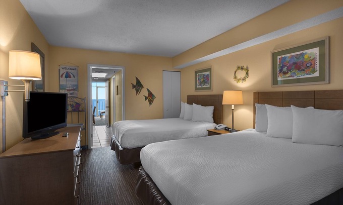 Arcadian Shores Resort | Oceanfront Suite with Pool & Family-Friendly Amenities