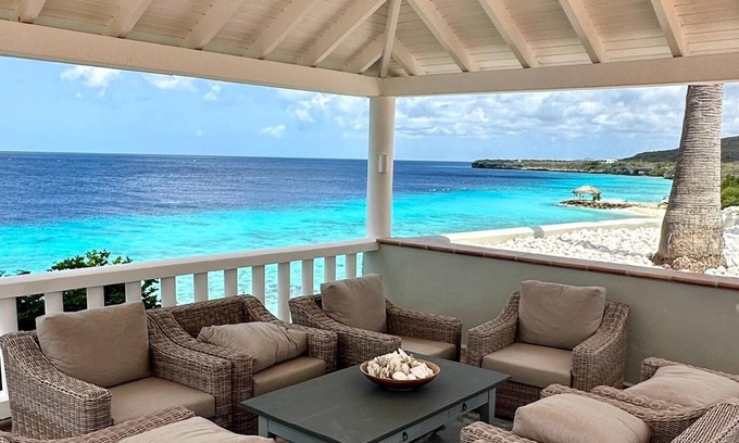 St. Marie Villa | OceanFront Villa: Private Pool & Steps to the Beach