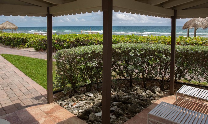 Hillsboro Beach Villa | Beachfront Villa D: Where Ocean Views Meet Ultimate Comfort