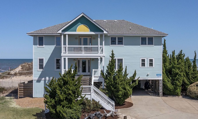 Whalehead Beach House | Oceanfront Retreat: Elevator, Pool & 10/10 Guest Rating