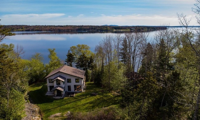 Salsbury Cove House | Oceanfront Escape: Overlook at Shore Haven, Sleeps 12