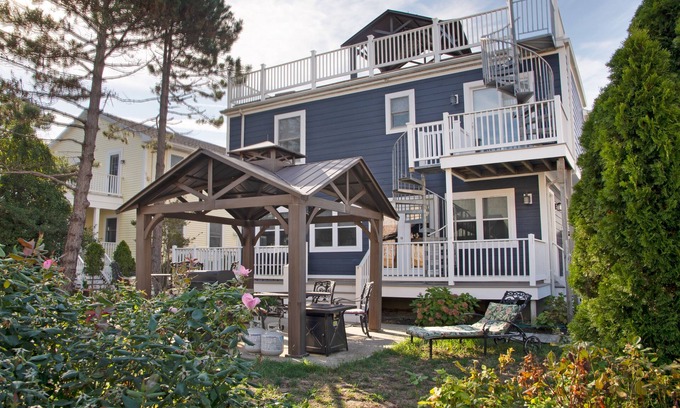 Dewey Beach House | Coastal Family Retreat with Ocean Views & Rooftop Deck