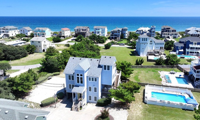 Duck House | Oceanside Retreat at Blew Bayou with Private Pool & Hot Tub