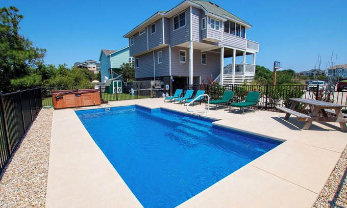 Monteray Shores House | Whalecome Aboard: Oceanside Retreat with Private Pool & Spa
