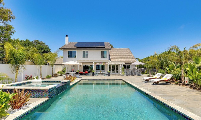 Henie Hills Villa | Oceanside Retreat with Heated Pool and Oceanfront Views
