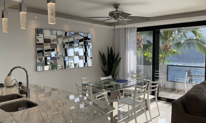 South Shore Hotel Area Condo | Relaxing Oceanside Sunset Views at La Jolla de Mismaloya