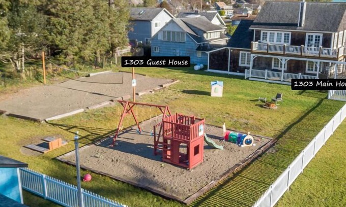 Ocean Park House | OceanView Retreat: Hot Tub, Pet-Friendly with Playset