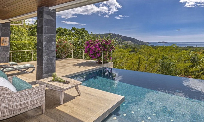 Playa Hermosa House | Oceanview Villa with Infinity Pool in Gated Community