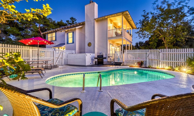 Clipper Cove House | Beachside Retreat with Private Pool & Free Beach Service