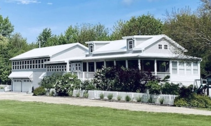 Coloma House | Pet-Friendly Country Estate with Pool Near Lake Michigan