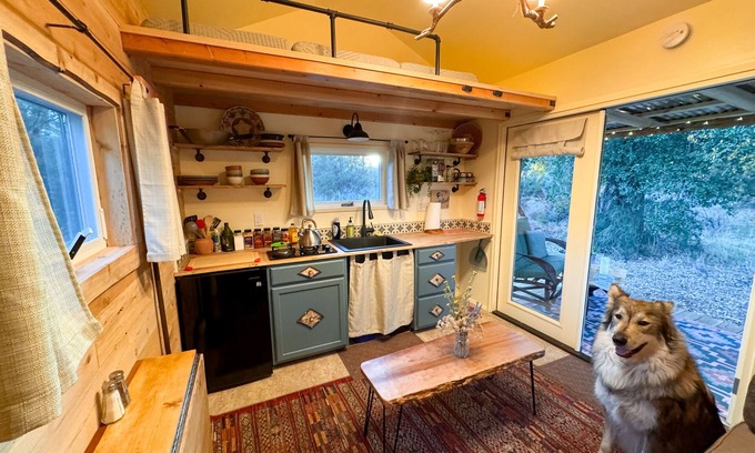 Warner Springs Cabin | Pet-Friendly Sanctuary Amid Ancient Oaks with Hot Tub