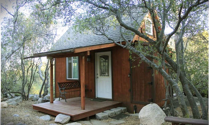 Wofford Heights Cabin | Experience Off Grid Tiny House at Spirit Walk with Lake Views