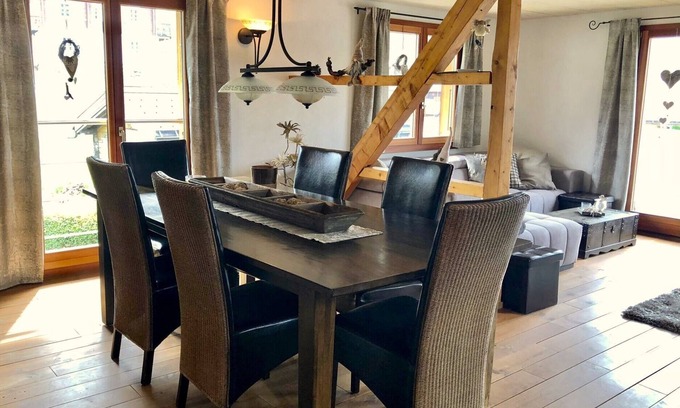 Erschmatt Apartment | Relaxing Getaway: Panoramic Terrace in Quiet Mountain Village