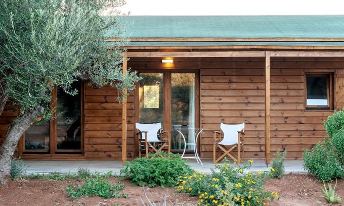 Chorafakia House | Family-Friendly Oikos Wooden Retreat for Memorable Getaways