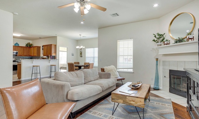 Oklahoma City House | Inviting Oklahoma City Retreat with Private Patio & Pet-Friendly